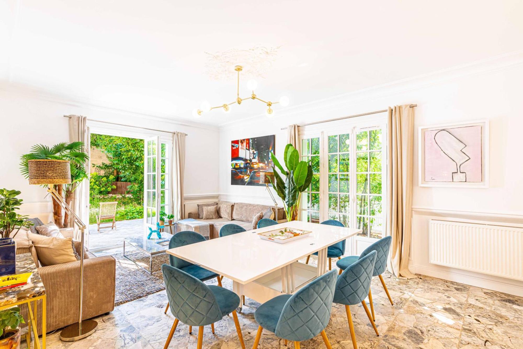 Grand & Classy Apartment With Private Garden, Villa Des Ammonites Meudon Dış mekan fotoğraf